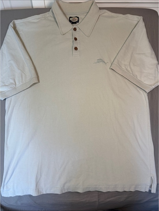 Tommy Bahama Other - Tommy Bahama Classic Beige Polo Shirt - 100% Cotton, Size Large